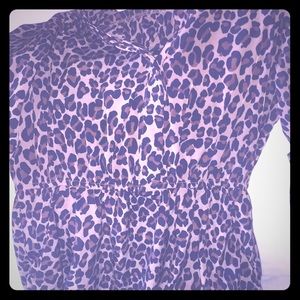 Cheetah print dress